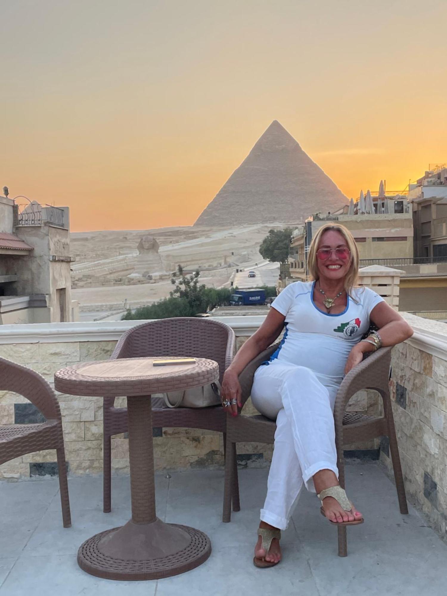 King Ali Pyramids View Inn Kafret el-Gabal Exterior foto