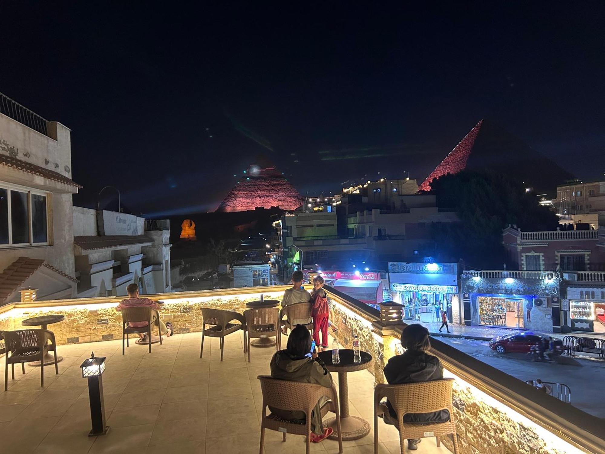 King Ali Pyramids View Inn Kafret el-Gabal Exterior foto